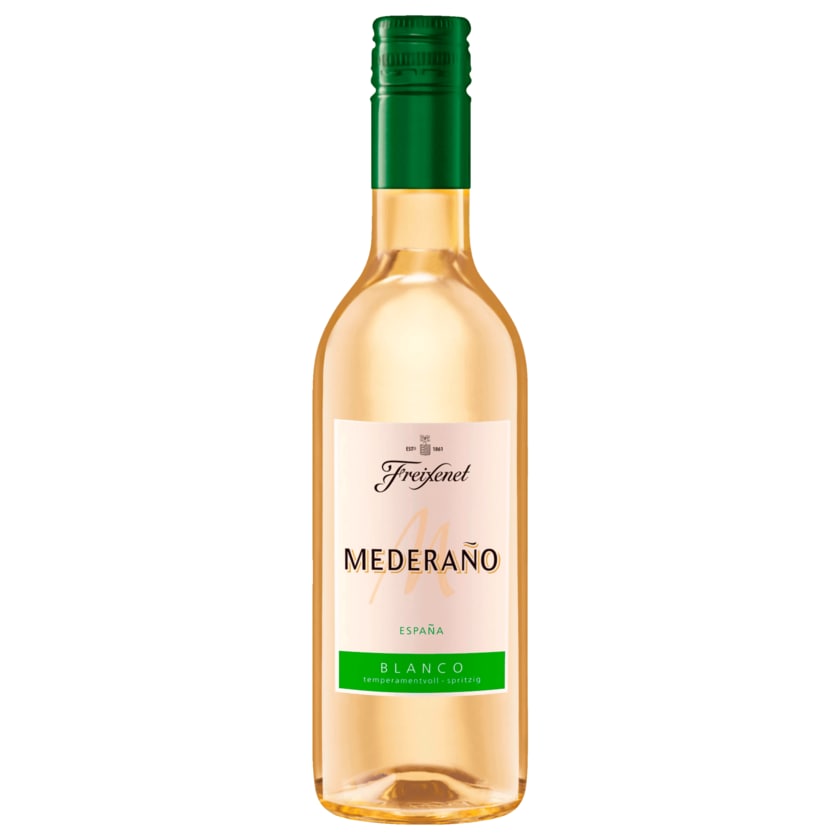 Freixenet Weißwein Mederano Blanco La Mancha halbtrocken 0,25l